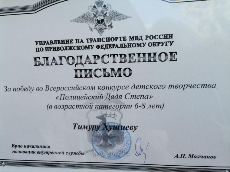Полицейский Дядя Степа.