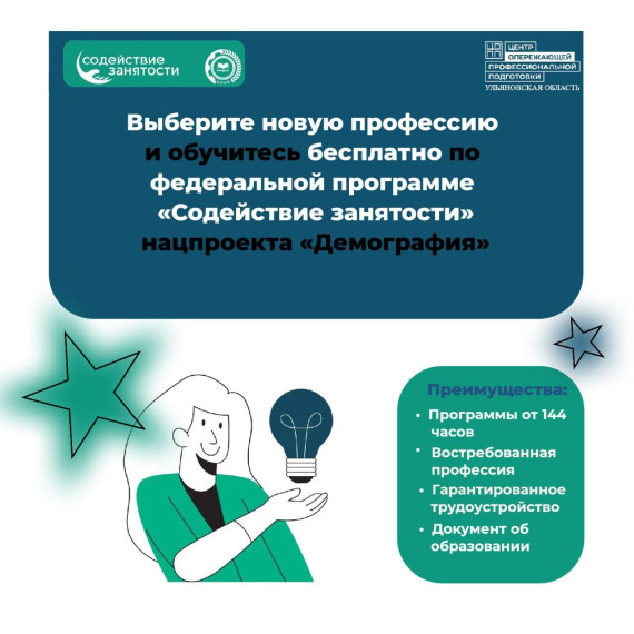 Содействие занятости.